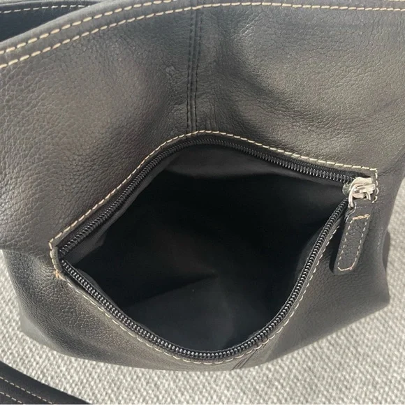 Charter Club Black Shoulder Bag - Picture 9 of 16